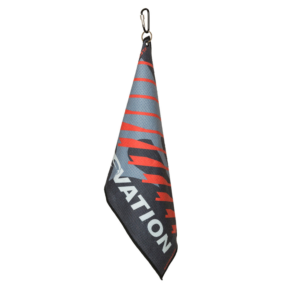 Elevation Shooters Towel Microfiber 12x17in. with Lockable Carabiner