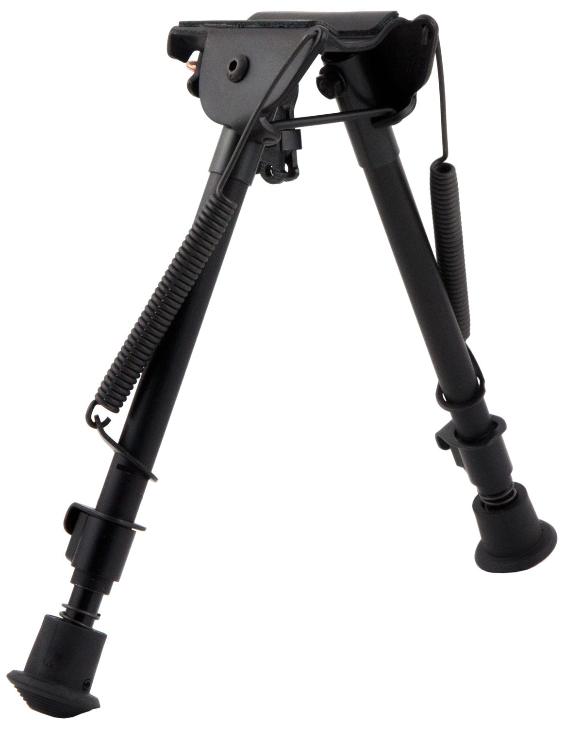 Harris Bipod LM1A2 Non-Swivel L Swivel Stud 9-13" Notched Legs Black Anodized