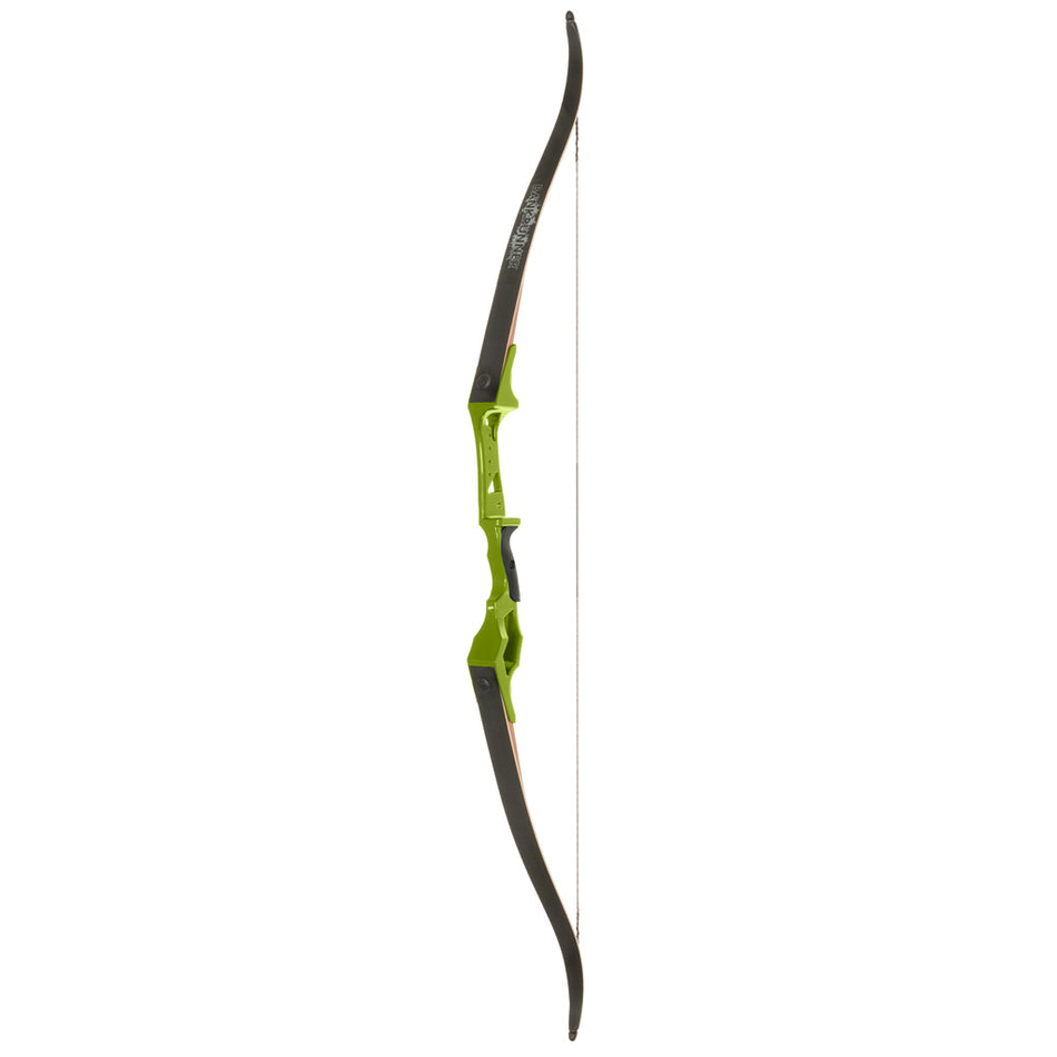 Fin Finder Bank Runner 58 in. 35 lb. Bowfishing Recurve Bow Green Right Hand