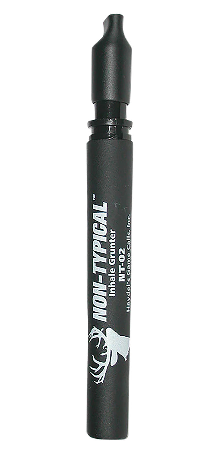 Haydel's NT02 Non-Typical Grunter Call - Silent Drop-Safe Rubber Deer Grunt Call, Black