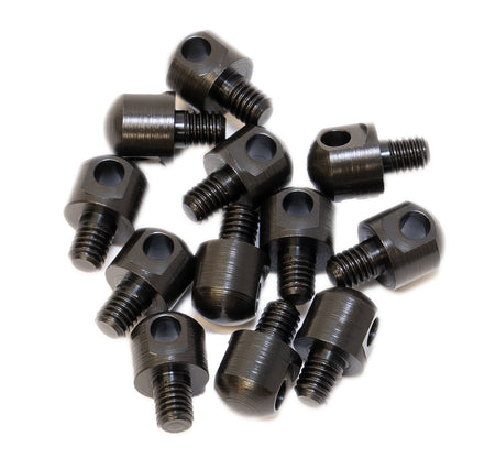 GrovTec US GTHM59 .25" Steel Machine Screw Swivel Studs Bulk Parts Pack