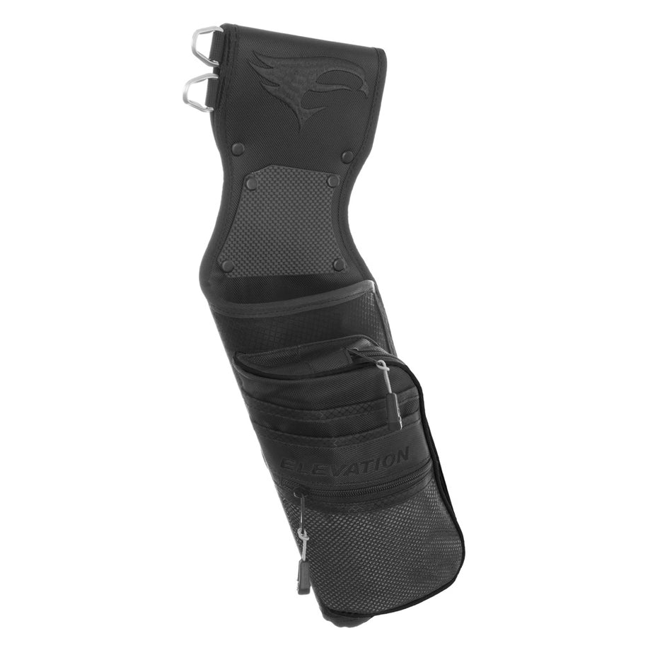 Elevation Nerve Field Quiver RH Black with Carbon Arrow Divider