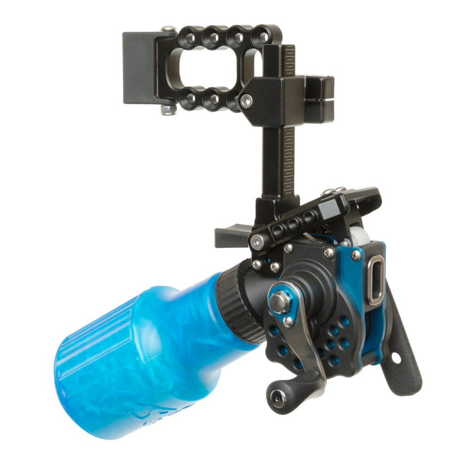 Fin Finder Winch Pro Bow Fishing Reel RH Aluminum Mounting Bracket