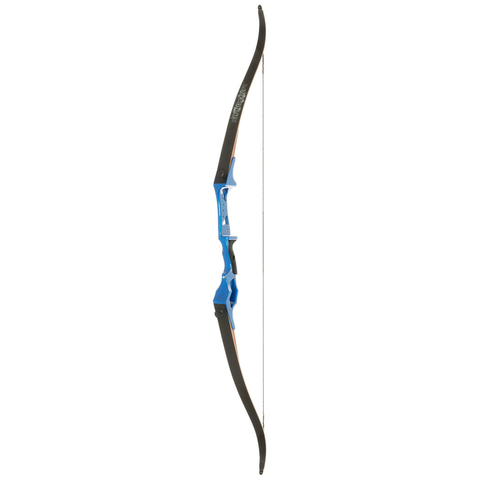 Fin Finder Bank Runner Recurve Bowfishing Bow Blue 58 in. 20 lb Right Hand