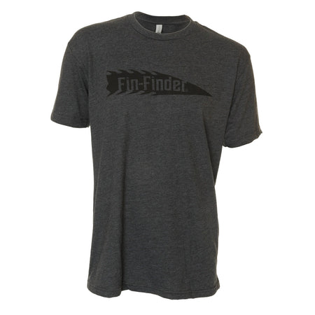 Fin Finder The Barb CVC Jersey T-Shirt Charcoal Large