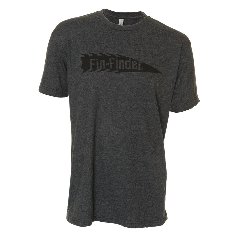 Fin Finder The Barb CVC Jersey T-Shirt Charcoal X-Large