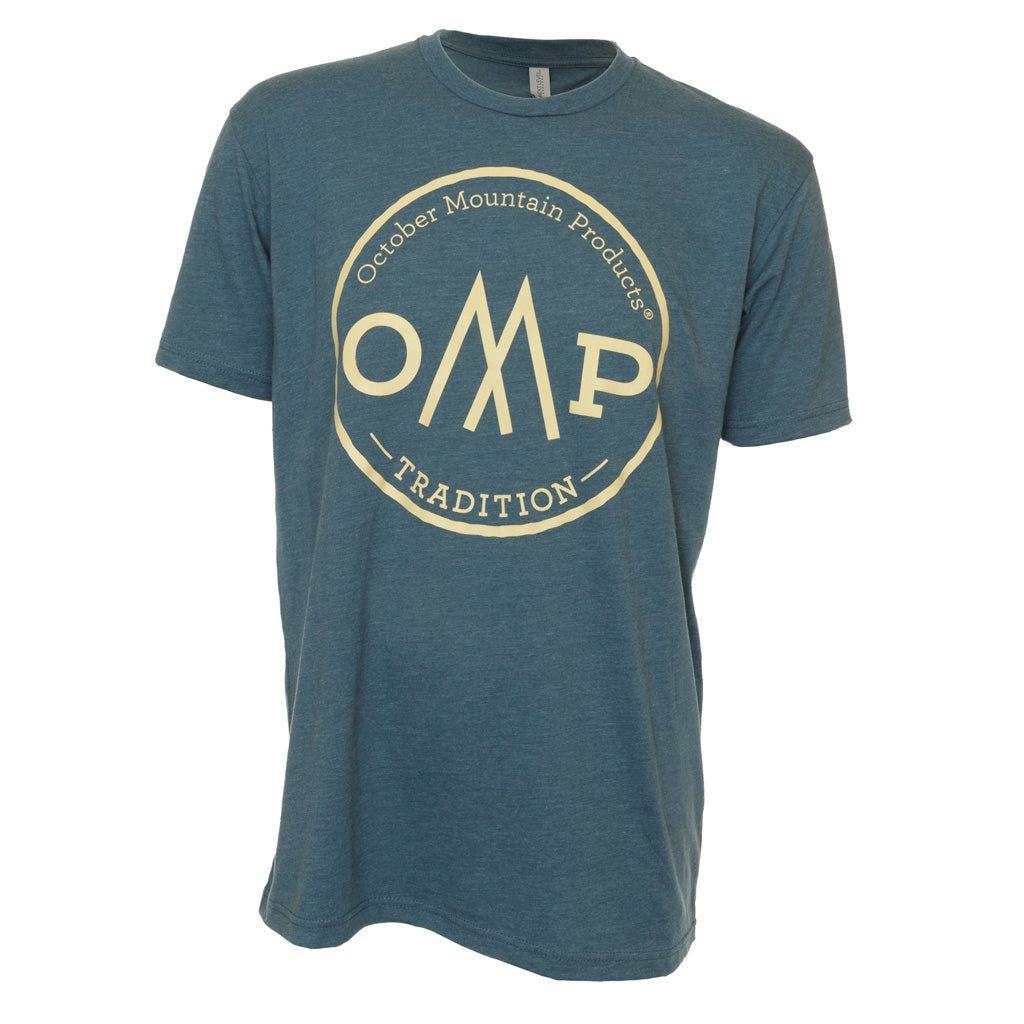 October Mountain Tradition Quiver Graphic T-Shirt Indigo Small