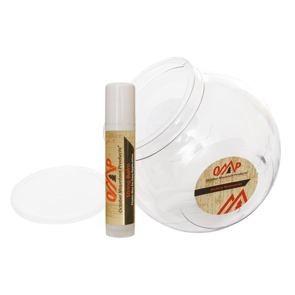 October Mountain String Balm Protective Bowstring Wax 10-Pack Display