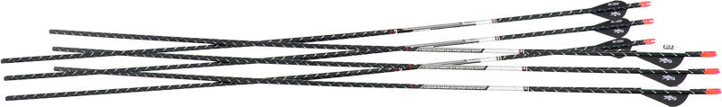 Easton FMJ 5MM 340 Spine Arrow 6-Pack 2" Blazer Vanes
