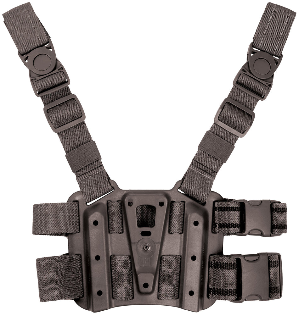 Blackhawk Tactical Leg Platform Black Carbon Fiber Holster Leg Mount Y-Harness