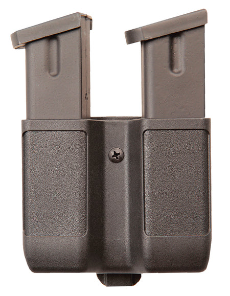 Blackhawk Double Stack Dual Mag Case Matte Black Polymer Belt Clip 9mm/10mm/40/45