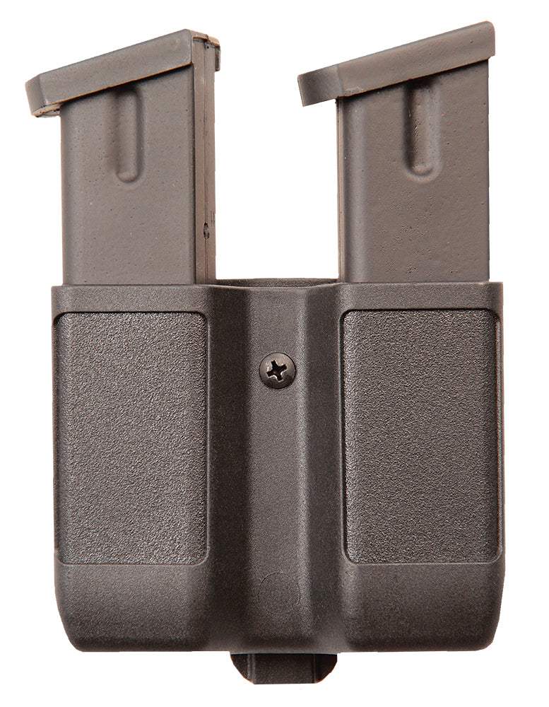 Blackhawk Double Stack Dual Mag Case Matte Black Polymer Belt Clip 9mm/10mm/40/45