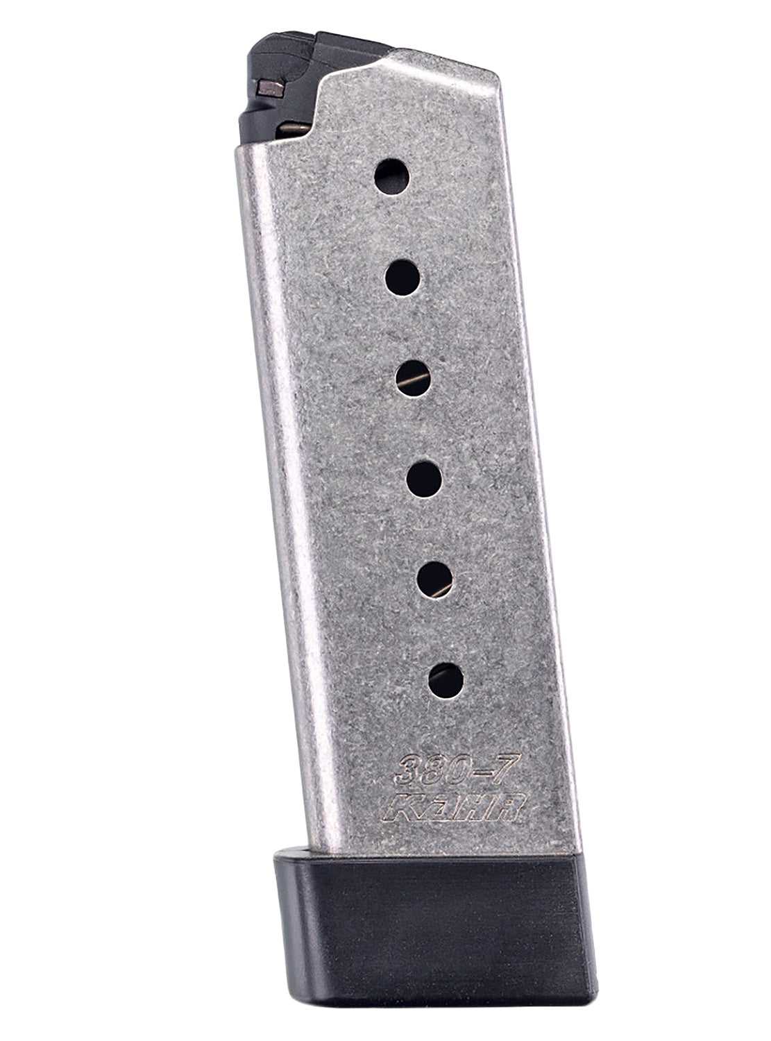 Kahr Arms K387G Stainless Detachable 7-Round .380 ACP Magazine with Grip Extension for Kahr P-Series/CW