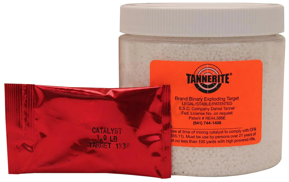 Tannerite 1BR Centerfire Rifle Exploding Impact Target 1 lb 16 Targets Case