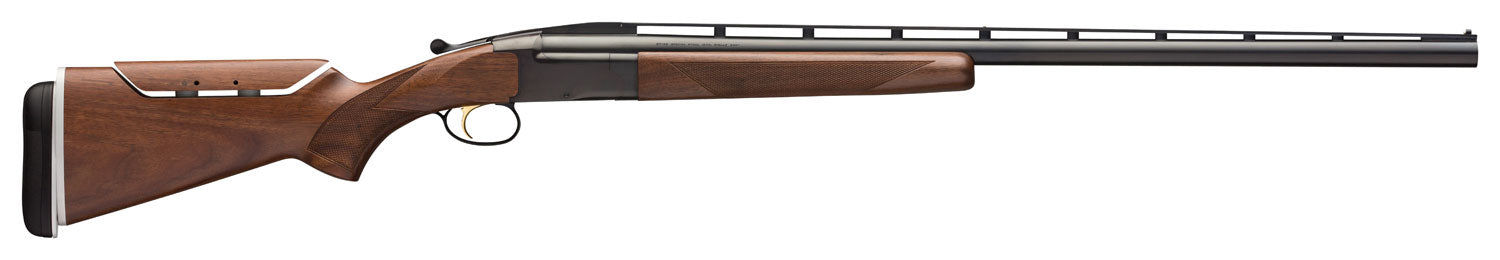 Browning 017082402 BT-99 Micro Compact 12 Gauge Break Open 2.75" 1rd 32" Satin Blued Back-Bored Vent Rib Barrel, Steel Receiver, Grade I Black Walnut Graco Pro Fit Adjustable Stock, Right Hand