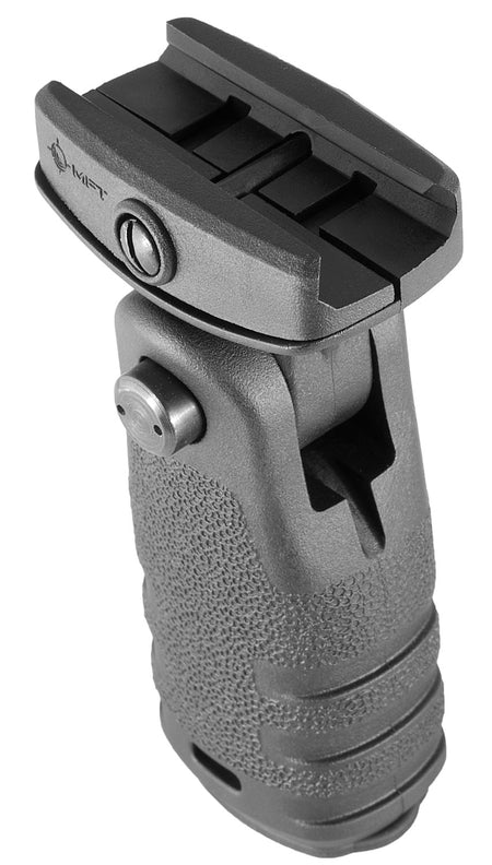 Mission First Tactical RFG Black Polymer Folding React Grip Vertical or Horizontal AR