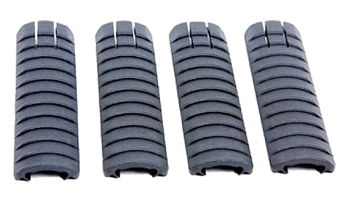 ProMag PM015A Picatinny 1913 Rail Cover Panels Black Polymer 11 Rib Pack of 4