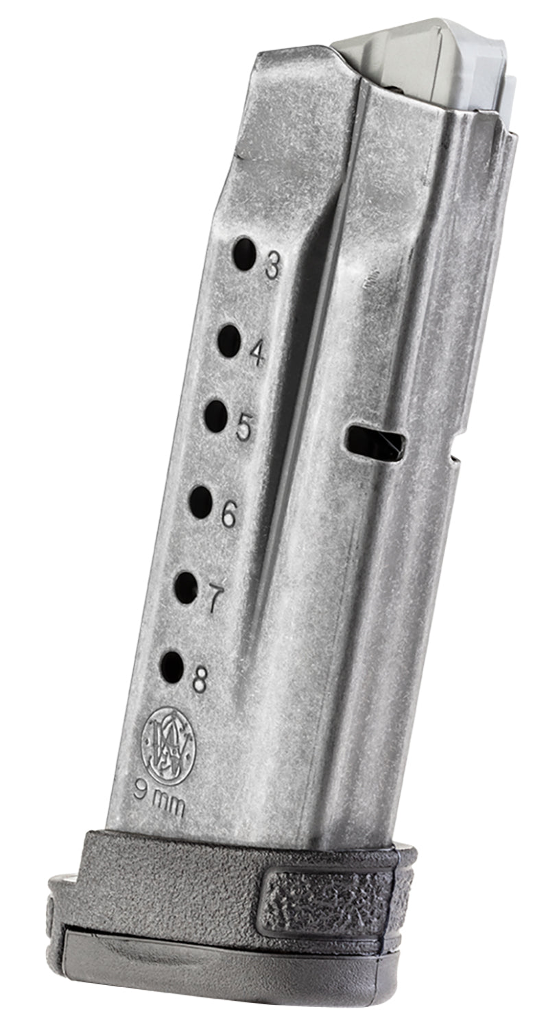 S&W M&P Shield 9mm 8rd Stainless Steel Handgun Magazine