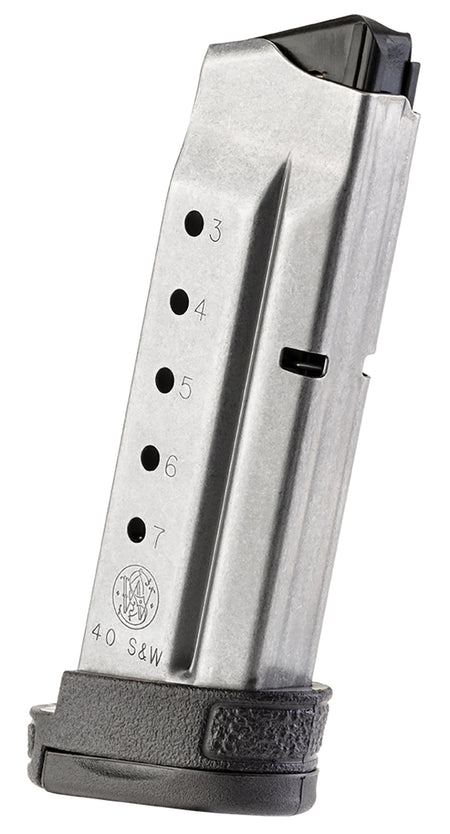 S&W M&P Shield 40S&W 7rd Stainless Steel Handgun Magazine
