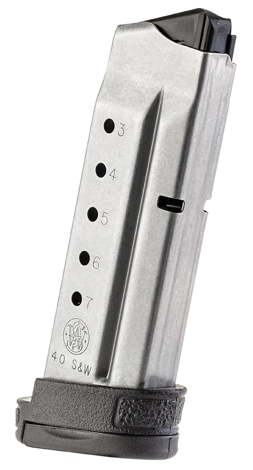 S&W M&P Shield 40S&W 7rd Stainless Steel Handgun Magazine