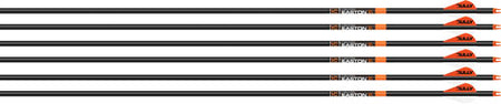 Easton Bowhunter 6.5MM 300 Spine 2-Inch Bully Vane Arrow 6PK
