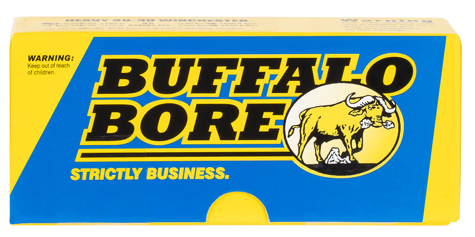 Buffalo Bore 9mm Luger/Parabellum 24L20 Outdoorsman Hard Cast Flat Nose 147 Grain