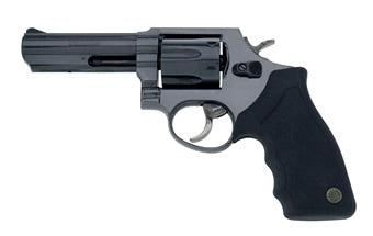 Taurus 82 Medium Frame .38 Special +P Revolver, 6-Shot, 4" Matte Black Oxide Steel Barrel/Cylinder/Frame, Rubber Grip, Exposed Hammer