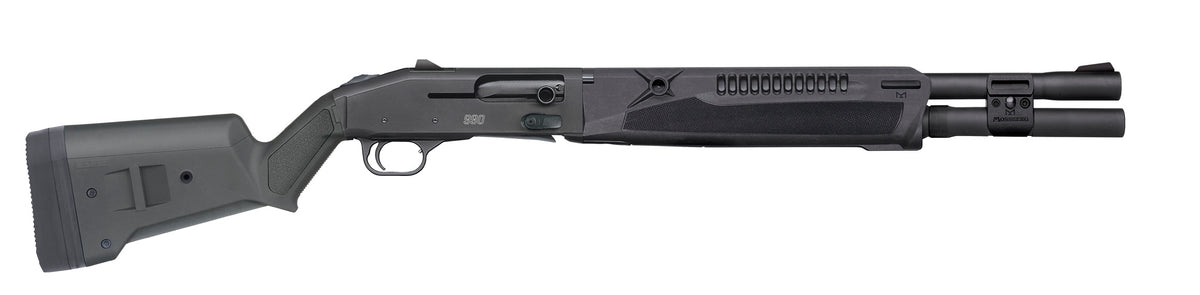 Mossberg 83009 990 Magpul SPX 12 Gauge Semi-Auto 3" 7+1 18.50" Matte Black Integrated Heat Shield Barrel & Drilled & Tapped Receiver, Black Magpul SGA Synthetic Stock, M-LOK Forend