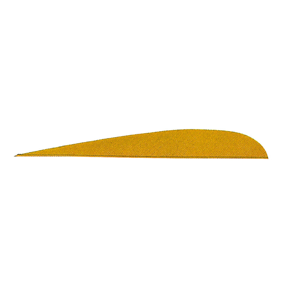 Gateway 5 in. Orange Parabolic Feathers RW Fletching 100 pk.