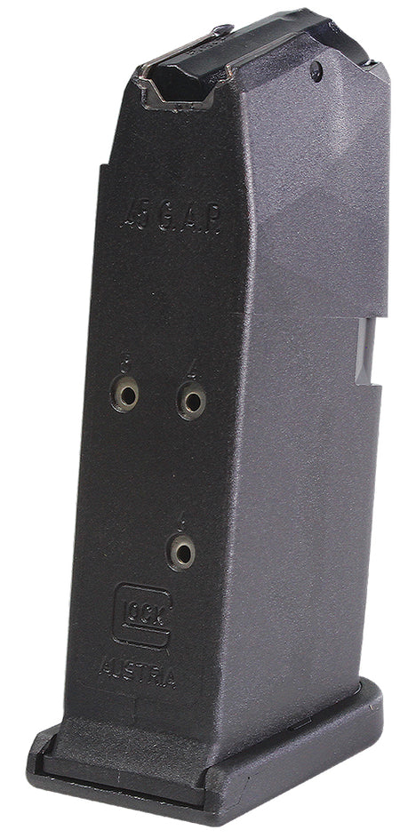 Glock G39 .45 GAP 6rd Black Polymer Handgun Magazine
