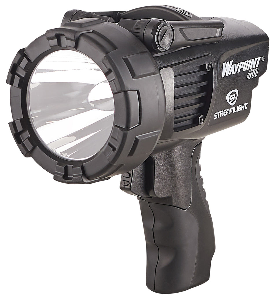 Streamlight WayPoint 400 44911 Rechargeable Spotlight 38/600/1400 Lumens White LED Black