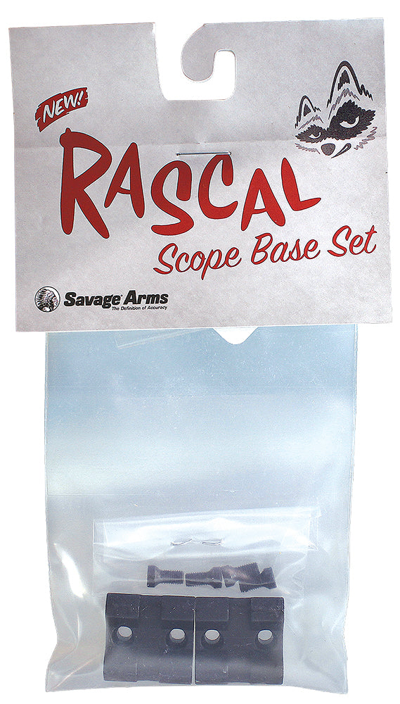 Savage Arms Rascal Two-Piece Scope Base Mount Black