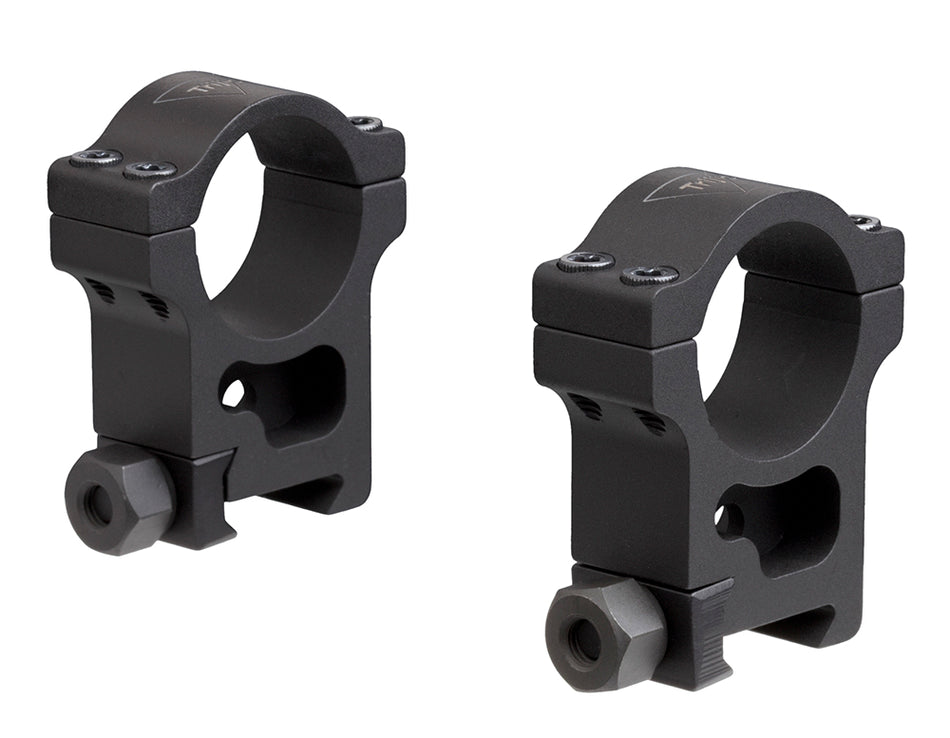 Trijicon AC22011 30mm Extra High Riflescope Rings Black Anodized