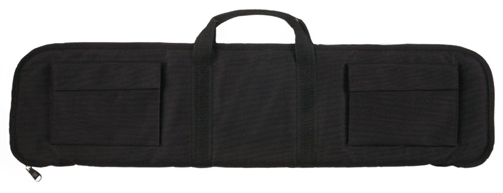 Bulldog BD492 35" Tactical Shotgun Carry Case Black Water-Resistant Nylon with External Shell Pockets