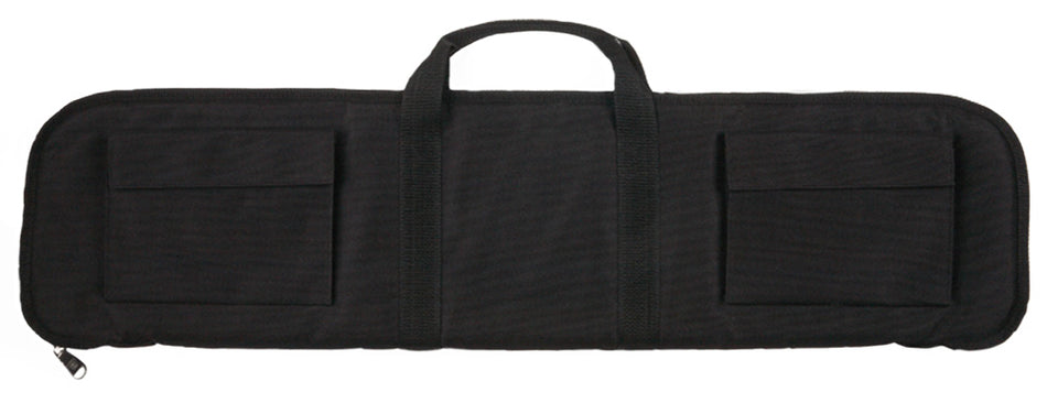 Bulldog BD492 35" Tactical Shotgun Carry Case Black Water-Resistant Nylon with External Shell Pockets