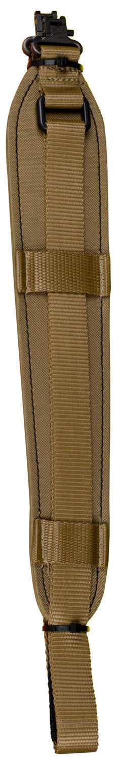 Outdoor Connection Original Padded Super-Sling Coyote Tan Nylon w/Talon QD Swivels