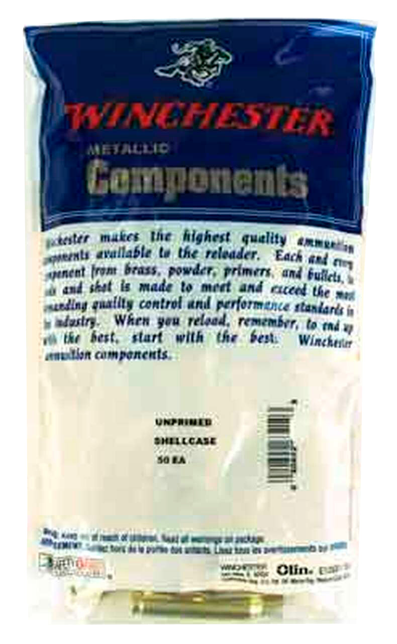 Winchester WSC338LU 338 Lapua Mag Unprimed Reloading Brass 20/Bag
