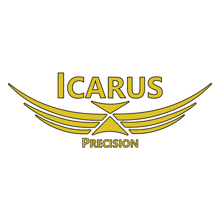 Icarus Precision Omega Compensator and Barrel, 9MM, Fits Glock 19 Gen 5 OEM Slides, Black Nitride