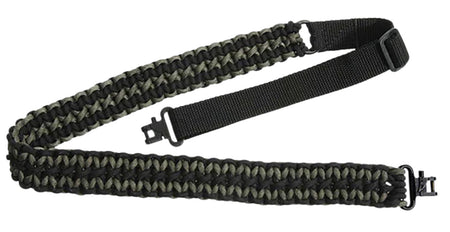 Outdoor Connection PCS80569 Adjustable Paracord Rifle Shotgun Sling Black 1" Wide 43" Long