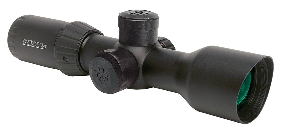Konus KonusPro T-30 7291 3-12x44 30mm Tube Blue/Red Illuminated Engraved Ballistic 550 Reticle Scope
