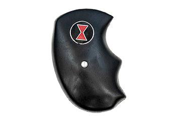 NAA GMM-B Oversized Rubber Grip, Fits Magnum Models, Black with Black Widow Logo
