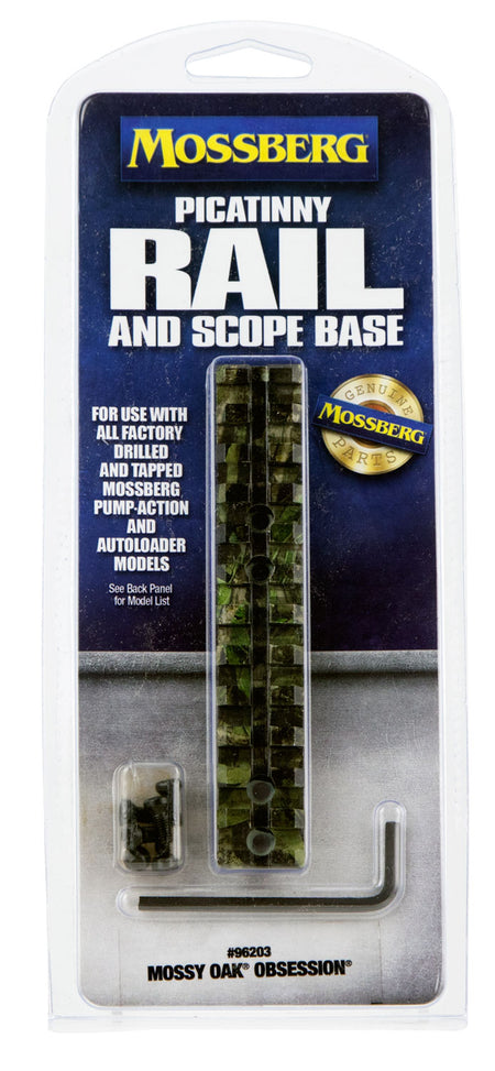 Mossberg 96203 Mossy Oak Obsession Camo Picatinny Scope Mount for Shotguns