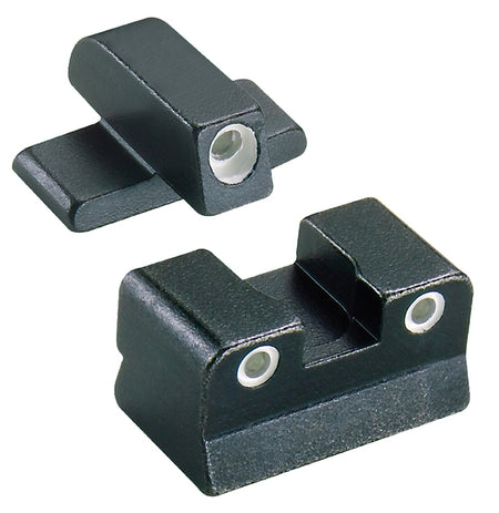 Trijicon Bright & Tough Night Sights 600049 White Outline Three-Dot Set for Beretta 92A1/96A1