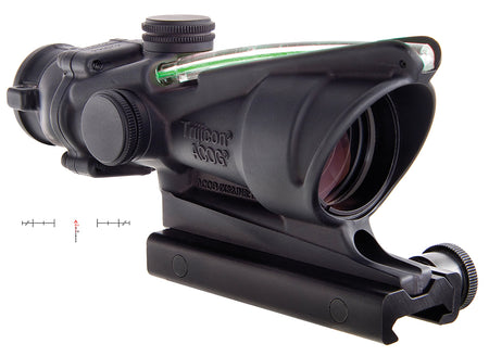 Trijicon 100209 ACOG 4x32mm Compact Riflescope Black Anodized Illuminated Green Crosshair .223/5.56 BDC Reticle