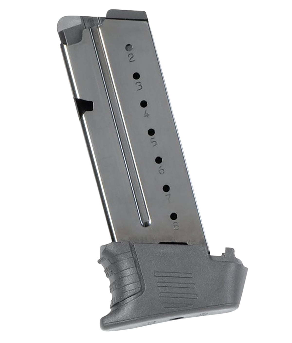 Walther Arms 2796601 8rd 9mm Luger Magazine Fits Walther PPS M1 Classic Black Steel