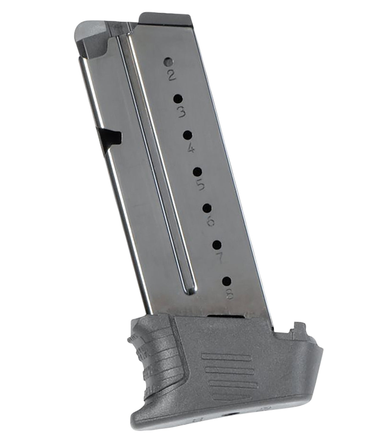 Walther Arms 2796601 8rd 9mm Luger Magazine Fits Walther PPS M1 Classic Black Steel
