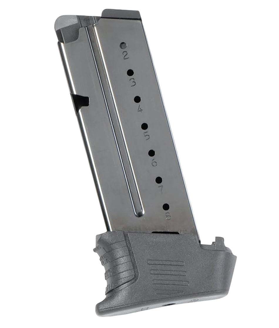 Walther Arms 2796601 8rd 9mm Luger Magazine Fits Walther PPS M1 Classic Black Steel