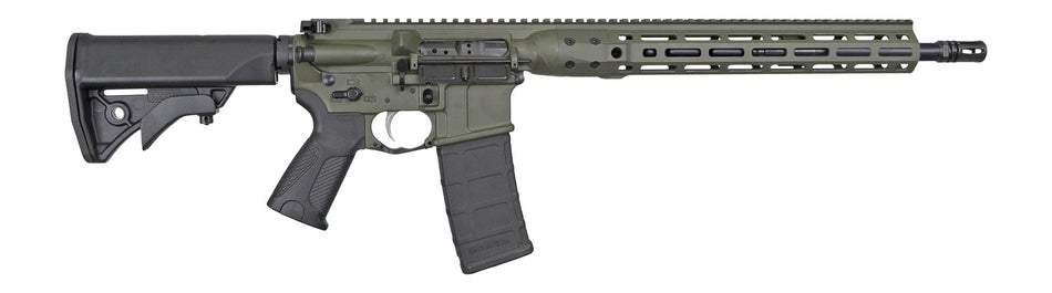 LWRCI IC-DI 300 Blackout Rifle, 16.1" Barrel, OD Green, M-LOK