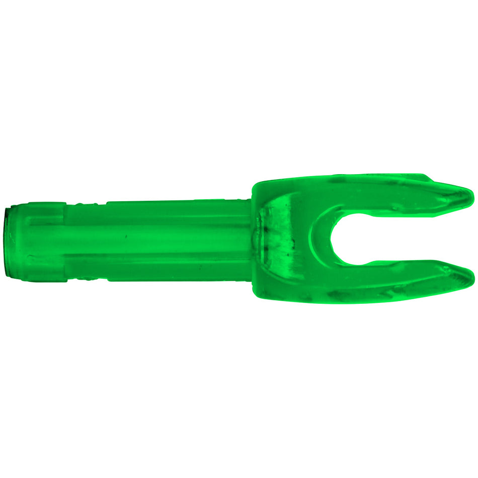 Easton 4mm MicroLite Nocks for Deep Six Shafts Emerald Green 12 Pack