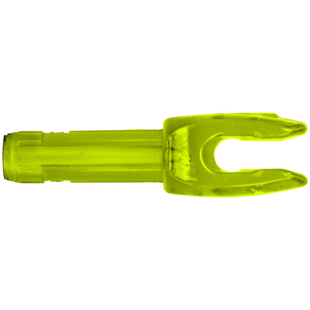 Easton 4mm MicroLite Nocks for Deep Six Shafts Lemon Lime 12 Pack